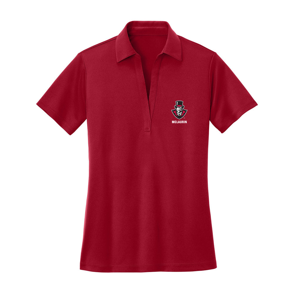APSU - NCAA Football : Hayden Mclaurin - Women's Activewear Polo Shirt-0