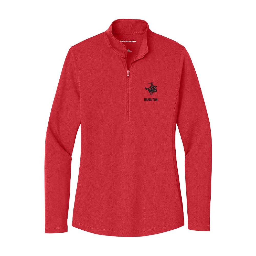 NWOSU - NCAA Baseball : Chase Hamilton - Women's Lightweight Quarter Zip Jacket-0