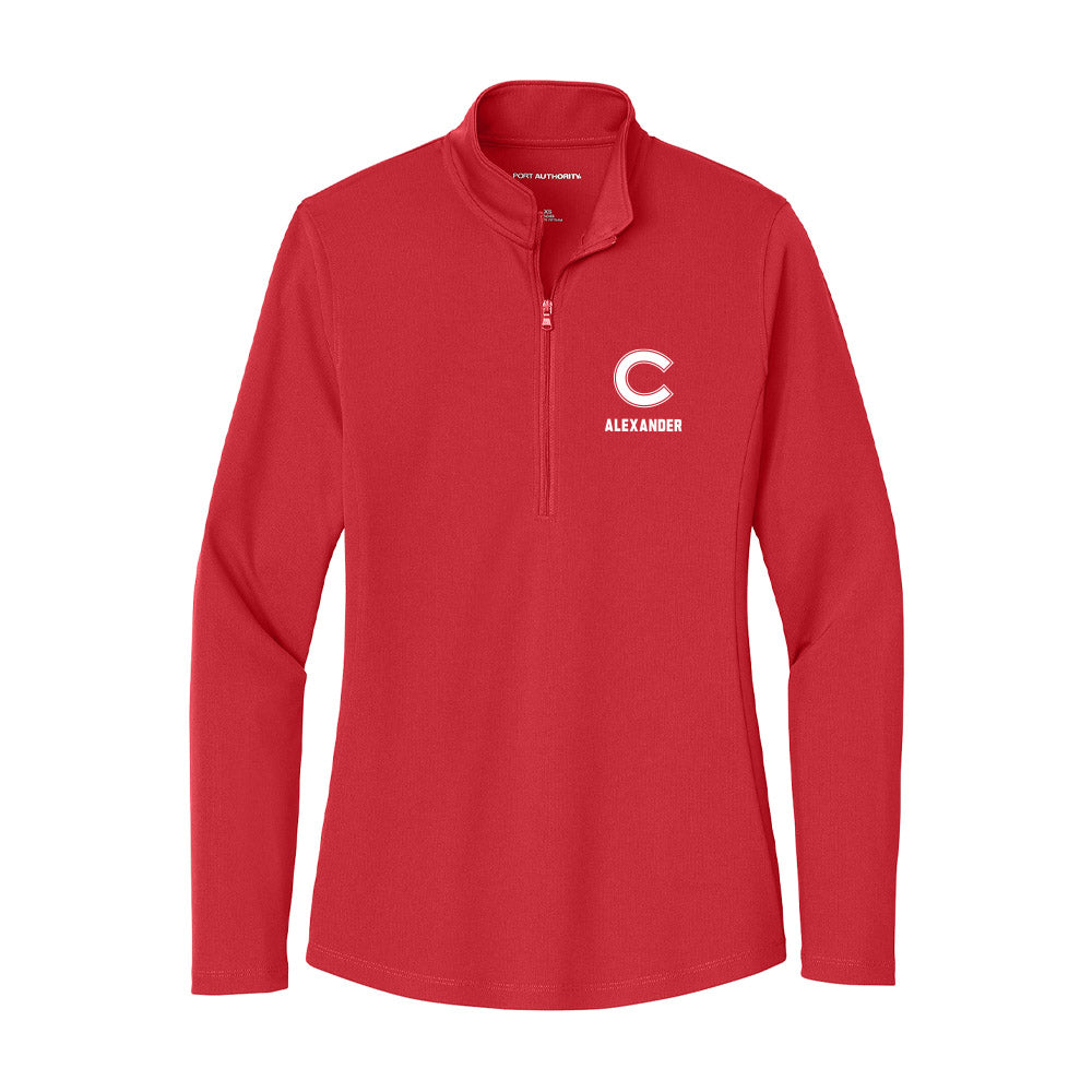 Colgate - NCAA Football : Kaleb Alexander - Women's Lightweight Quarter Zip Jacket-0