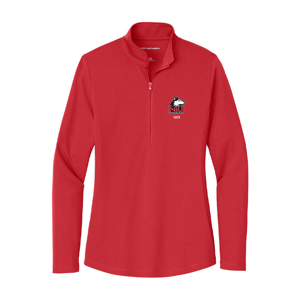 Northern Illinois - NCAA Football : Landon Tate - Women's Lightweight Quarter Zip Jacket-0