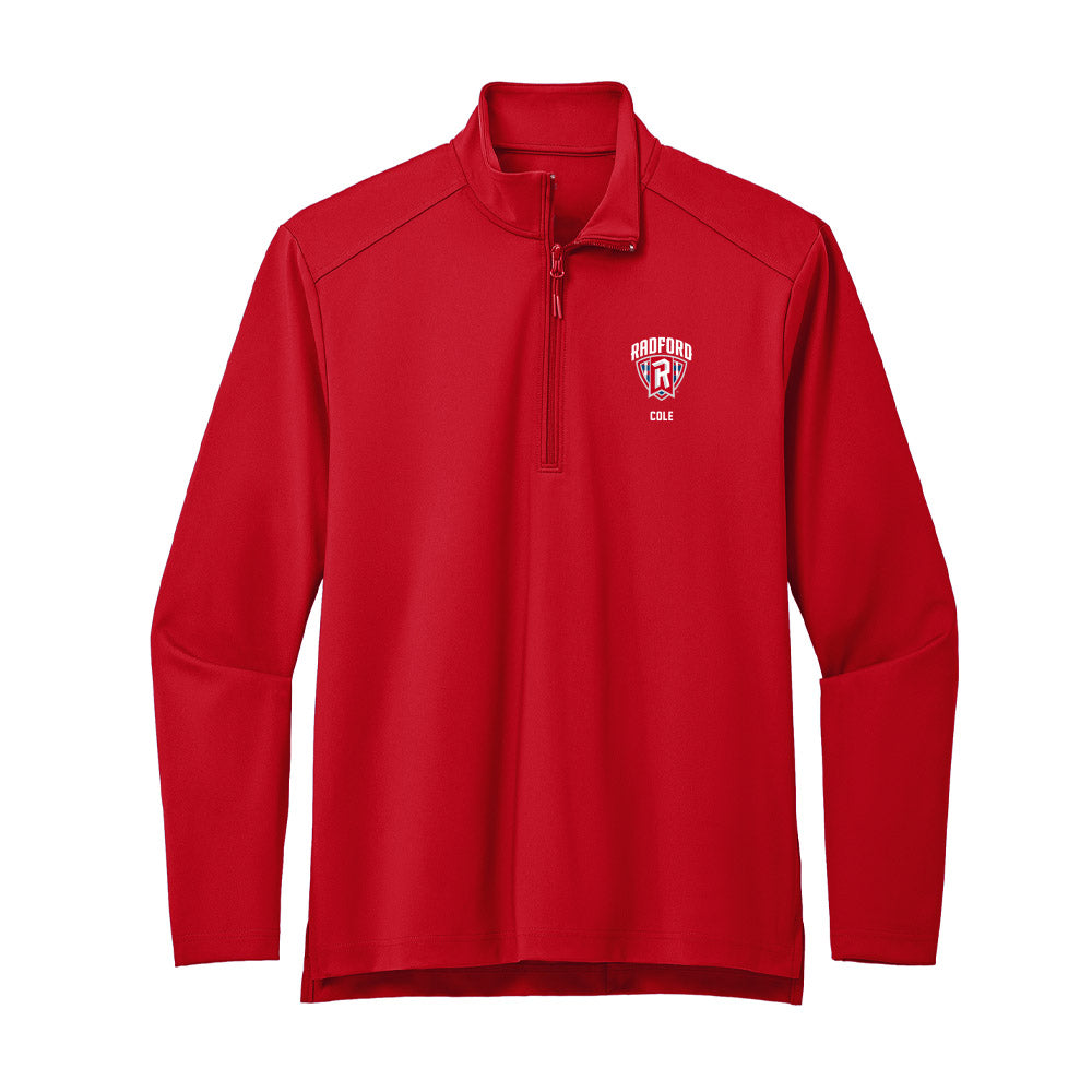 Radford - NCAA Baseball : Cameron Cole - Premium Quarter Zip Jacket-0