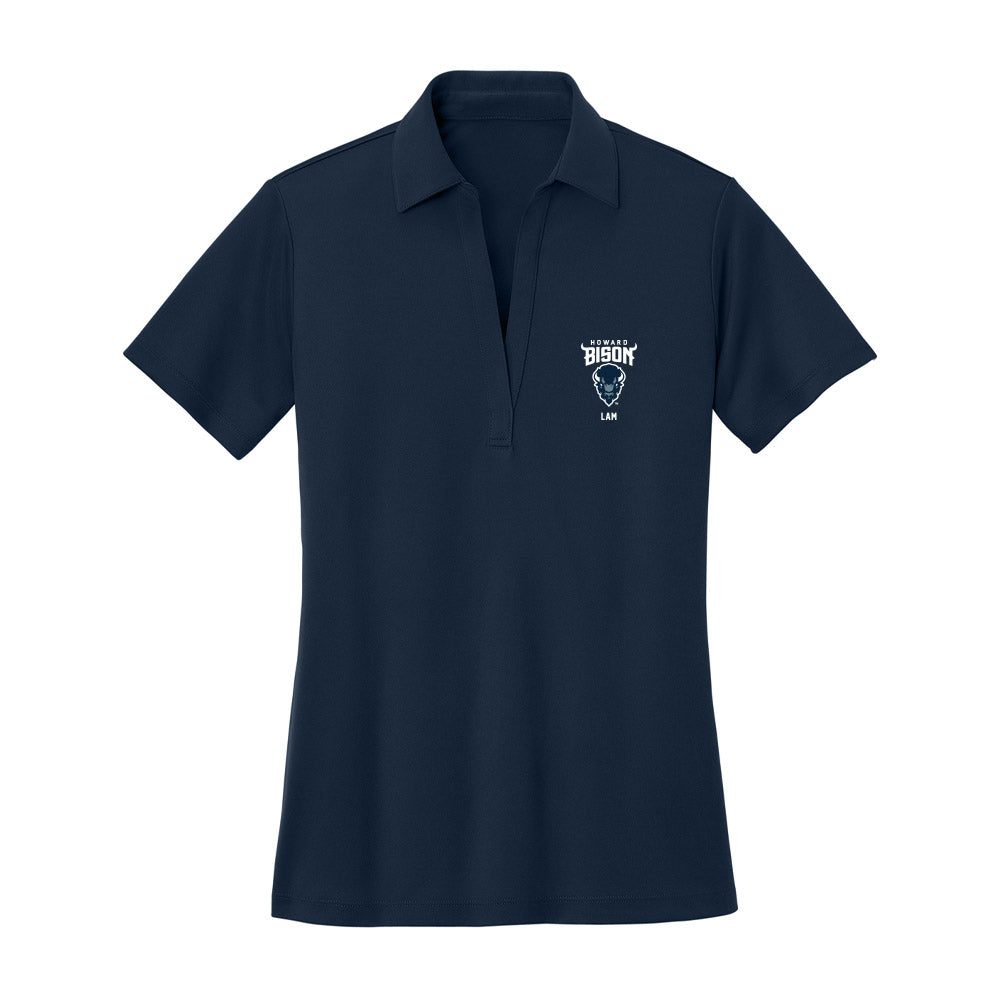 Howard - NCAA Women's Soccer : cheyenne lam - Women's Activewear Polo Shirt-0