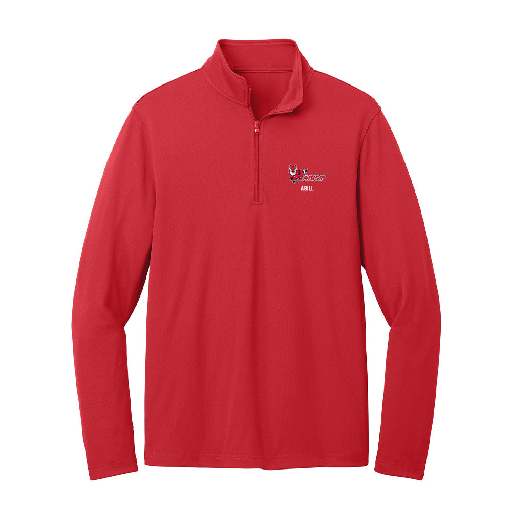 Marist - NCAA Football : Joseph Abill - Lightweight Quarter Zip Jacket-0