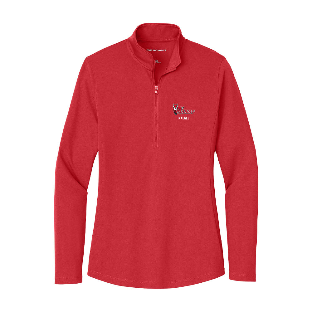 Marist - NCAA Women's Water Polo : Paige Naegle - Women's Lightweight Quarter Zip Jacket-0