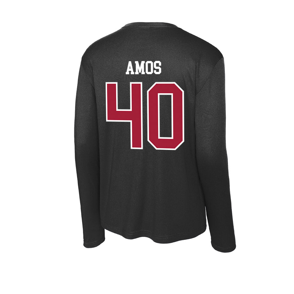 Alabama - Football Alumni : Giles Amos - Activewear Long Sleeve T-Shirt-1