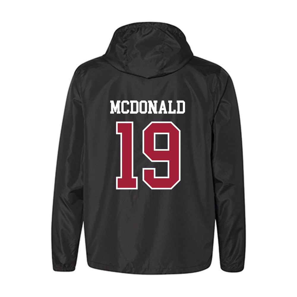 Alabama - NCAA Women's Soccer : Kierson McDonald - Windbreaker-1