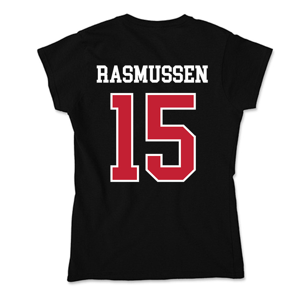 Ohio State - NCAA Women's Ice Hockey : Macy Rasmussen - Soft Style Women’s T-Shirt-1
