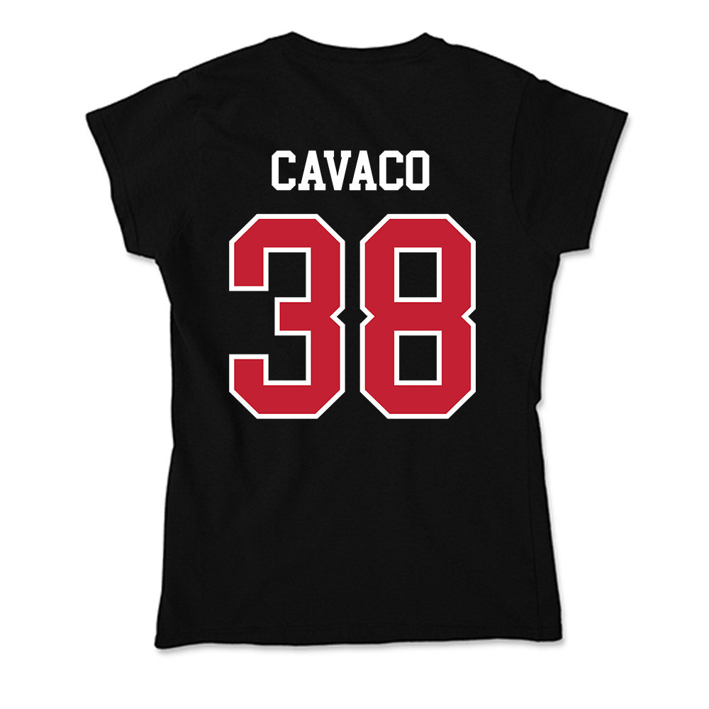 Ohio State - NCAA Baseball : Steven Cavaco - Soft Style Women’s T-Shirt-1
