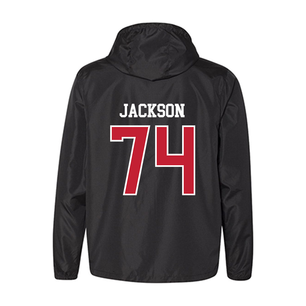 Ohio State - NCAA Football : Donovan Jackson - Windbreaker-1