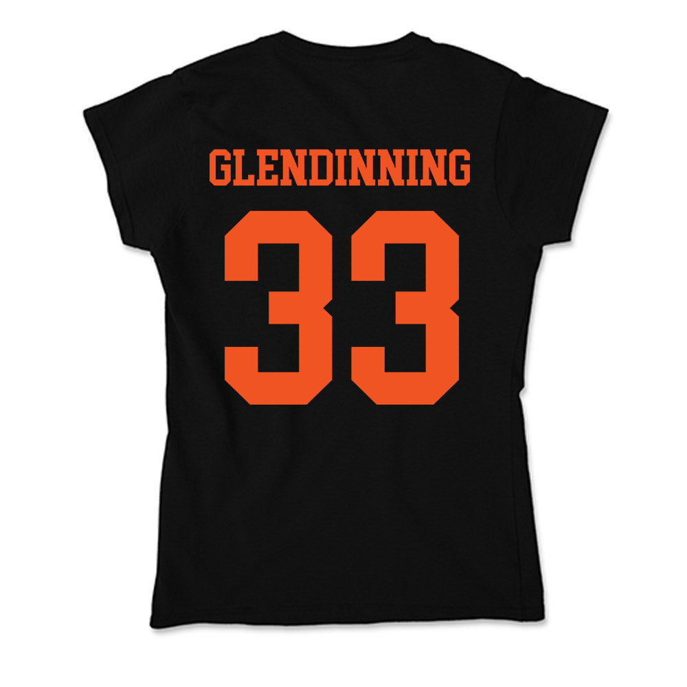Oklahoma State - NCAA Baseball : Lucas Glendinning - Soft Style Women’s T-Shirt-1