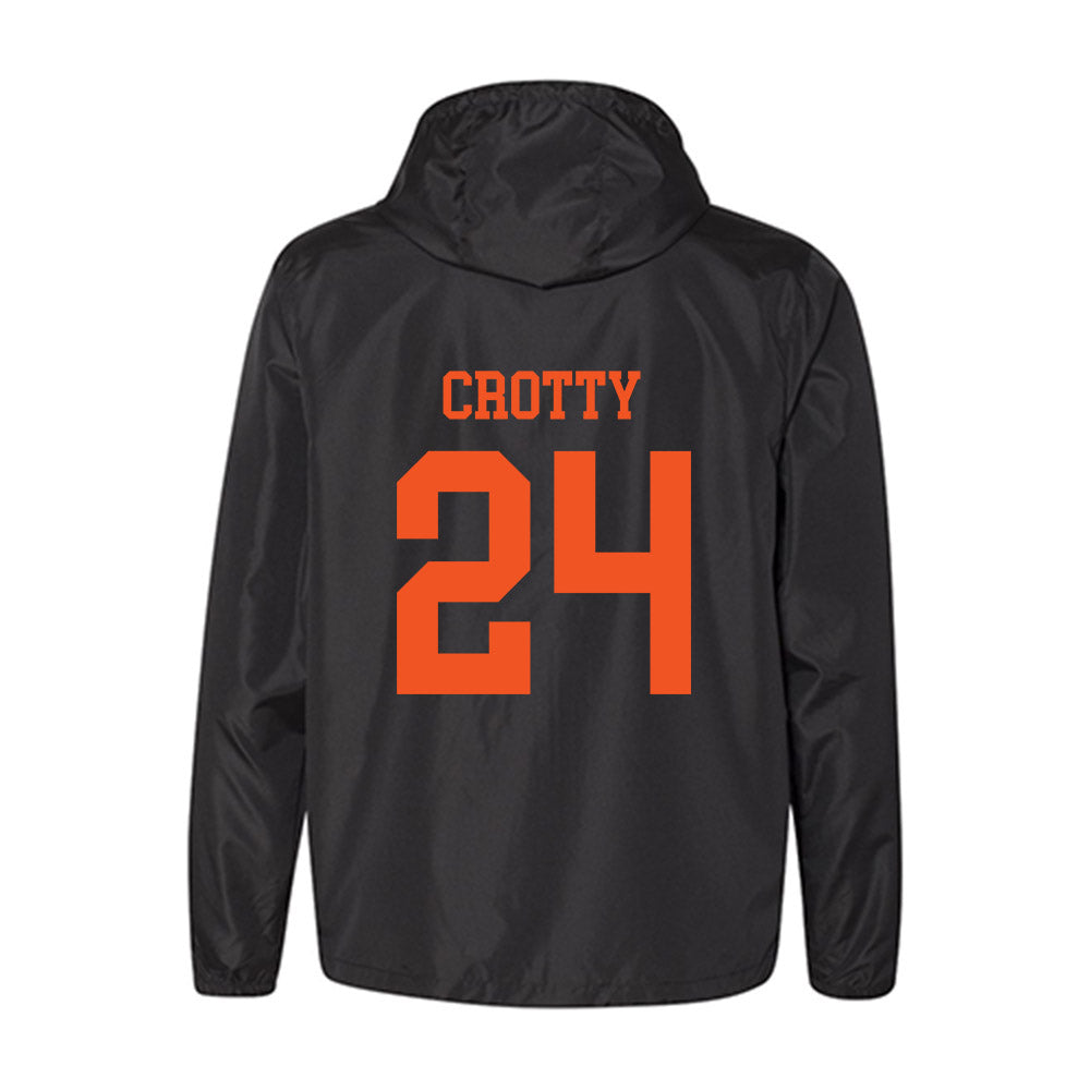 Oklahoma State - NCAA Men's Basketball : Ryan Crotty - Windbreaker-1