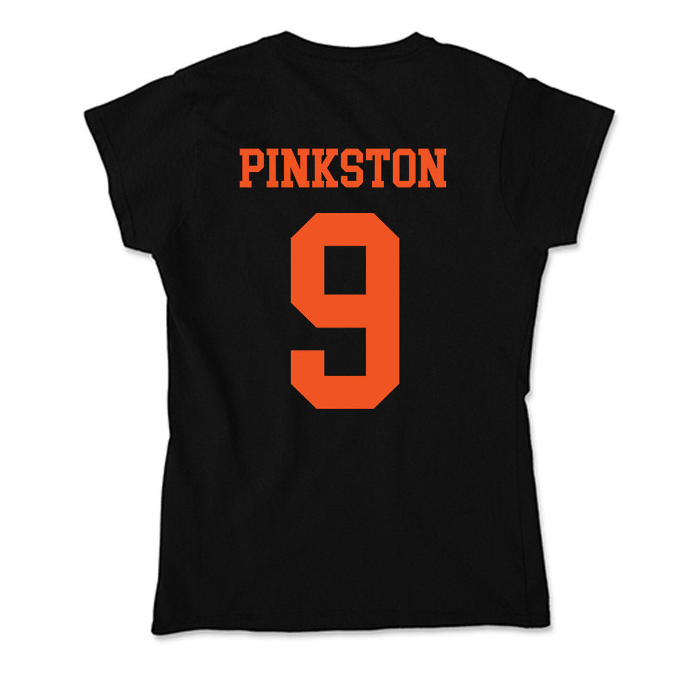 Oklahoma State - NCAA Football : Chase Pinkston - Soft Style Women’s T-Shirt-1