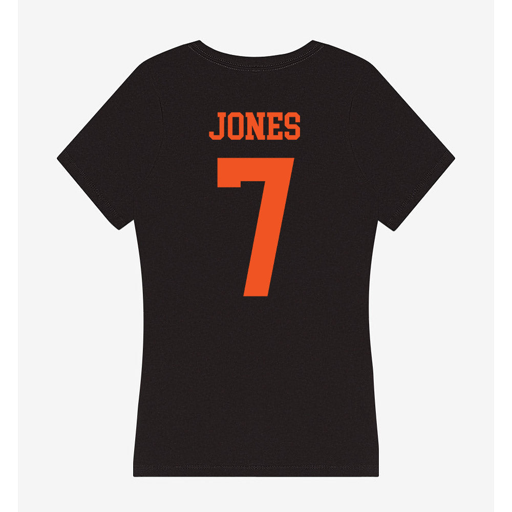 Oklahoma State - NCAA Softball : Aubrey Jones - Women's V-Neck T-Shirt-1