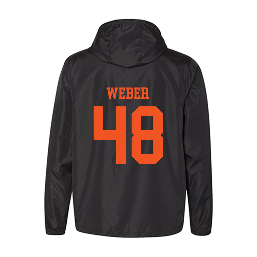 Oklahoma State - NCAA Baseball : Aaron Weber - Windbreaker-1