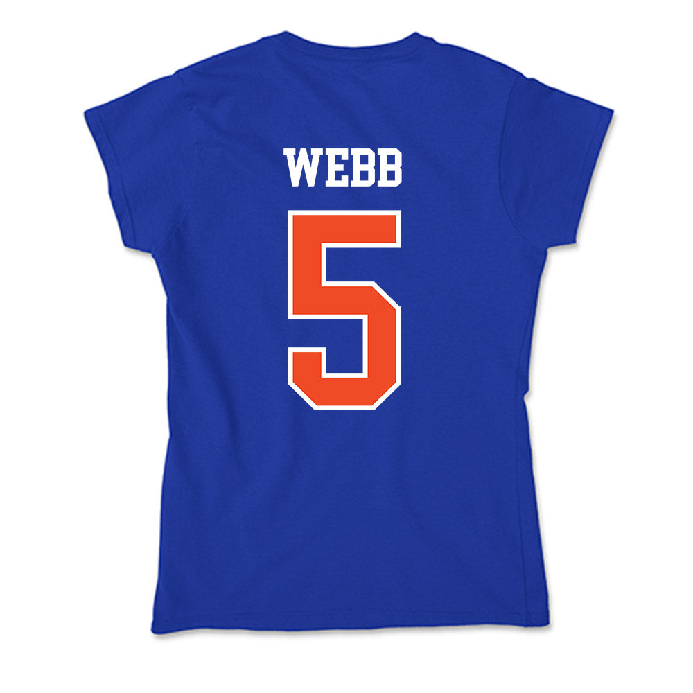 Florida - NCAA Football : Treyaun Webb - Soft Style Women’s T-Shirt-1