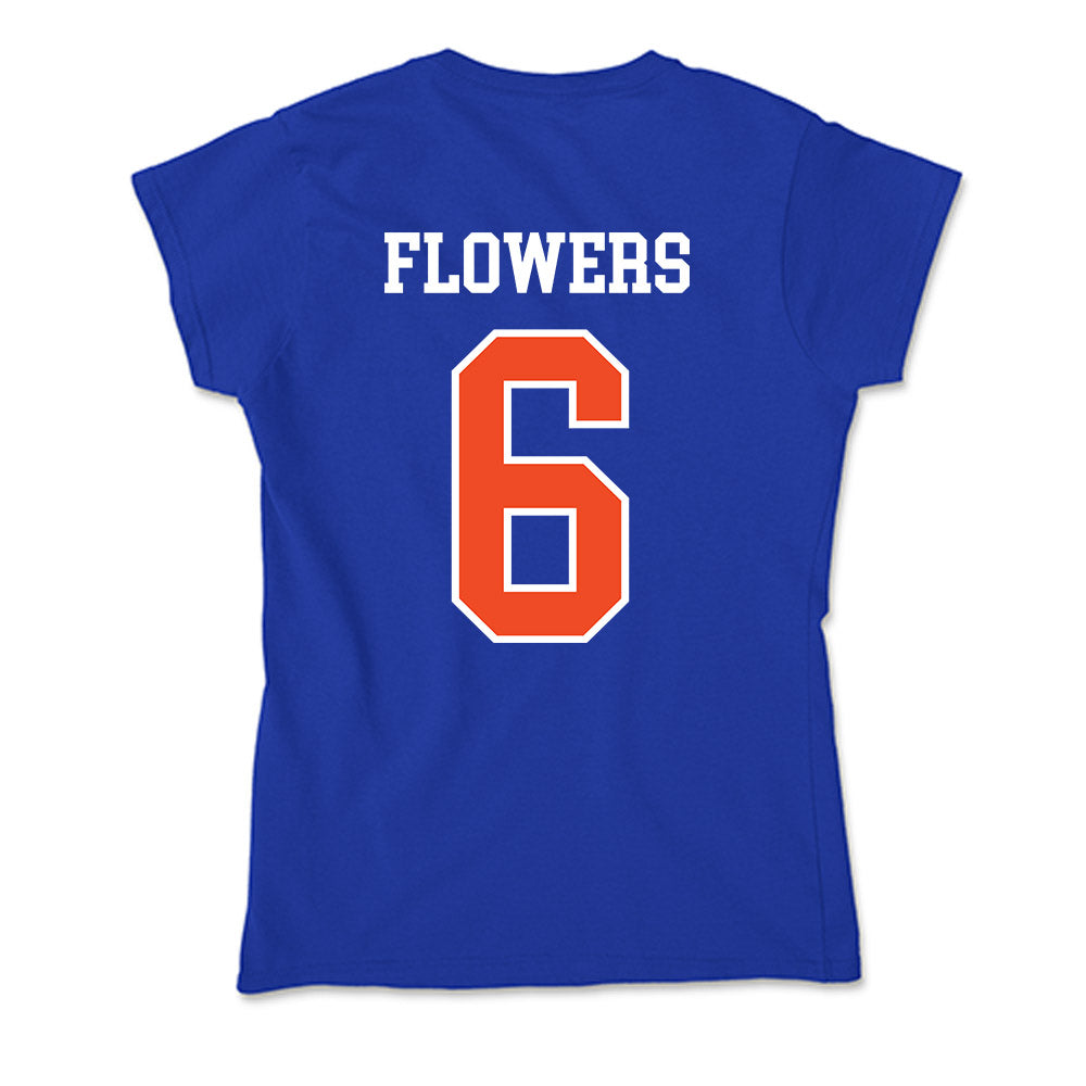 Florida - NCAA Football : Jvari Flowers - Soft Style Women’s T-Shirt-1