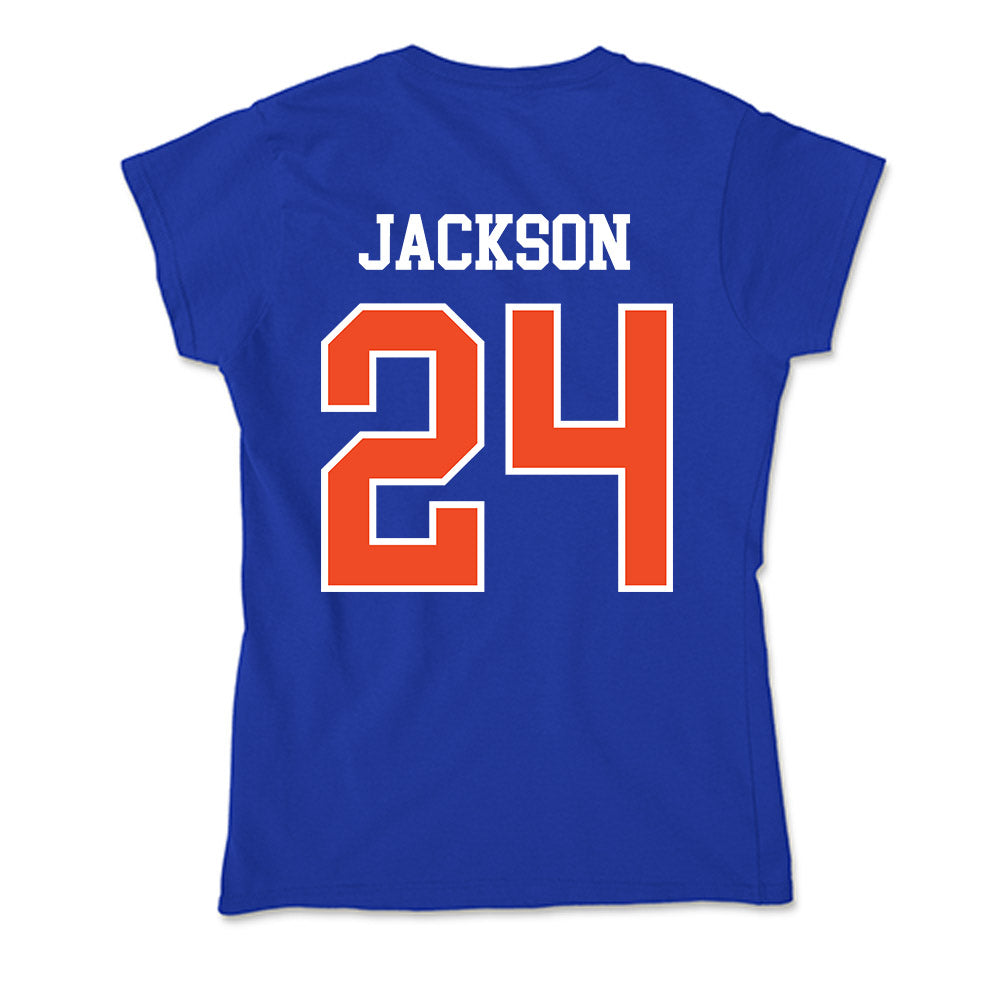 Florida - NCAA Football : Jakobi Jackson - Soft Style Women’s T-Shirt-1