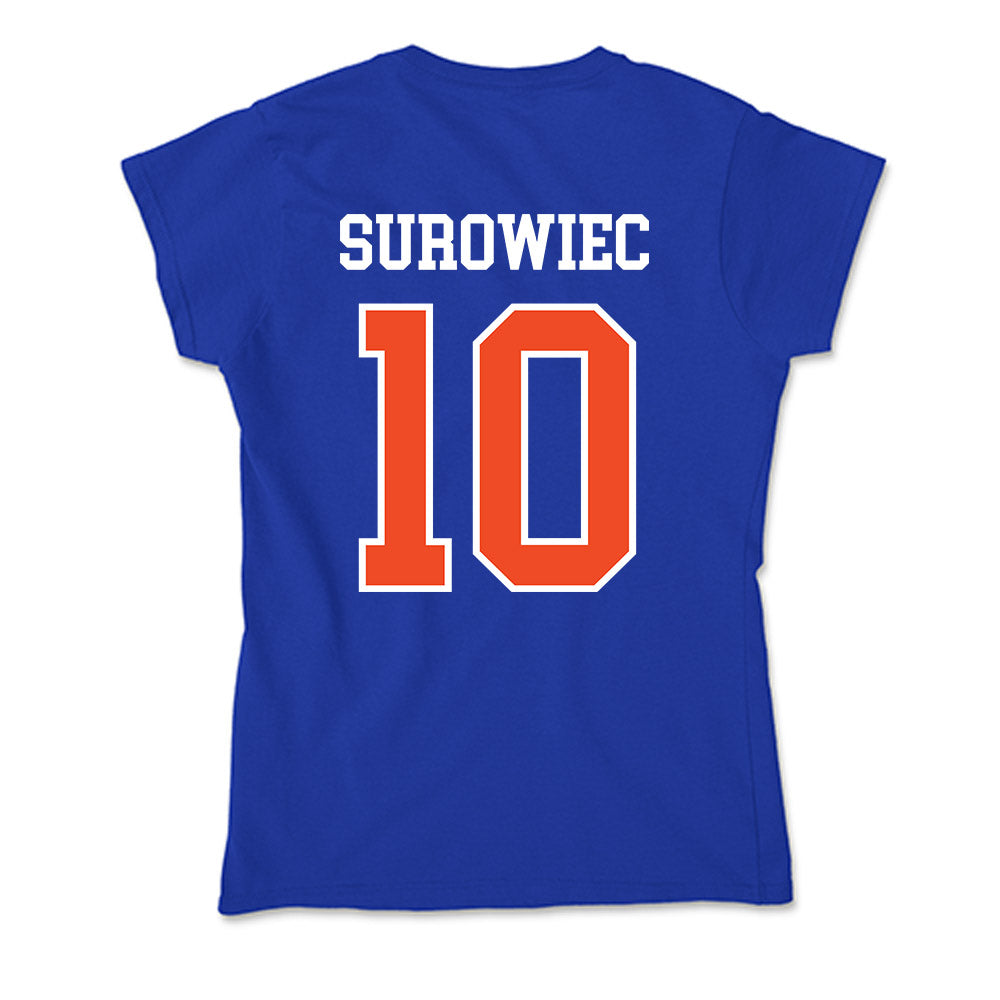 Florida - NCAA Baseball : Ethan Surowiec - Soft Style Women’s T-Shirt-1