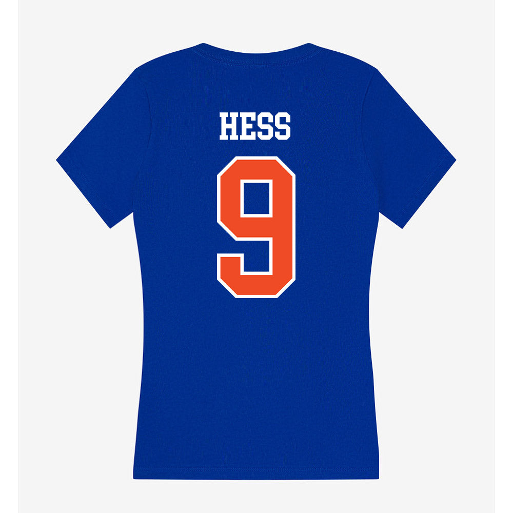 Florida - NCAA Women's Soccer : Addy Hess - Women's V-Neck T-Shirt-1
