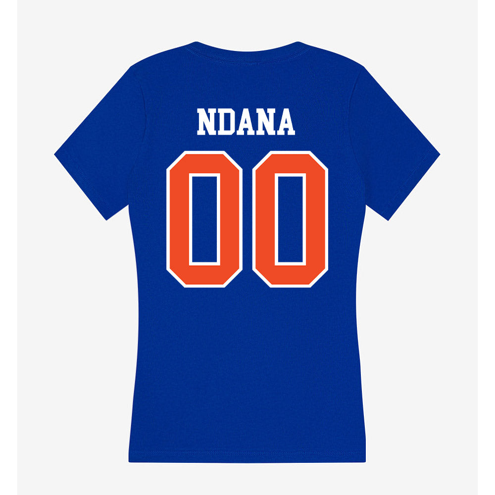 Florida - NCAA Women's Soccer : Conamora Ndana - Women's V-Neck T-Shirt-1