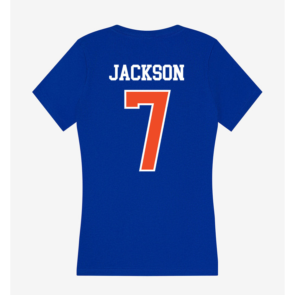 Florida - NCAA Football : Ty Jackson - Women's V-Neck T-Shirt-1