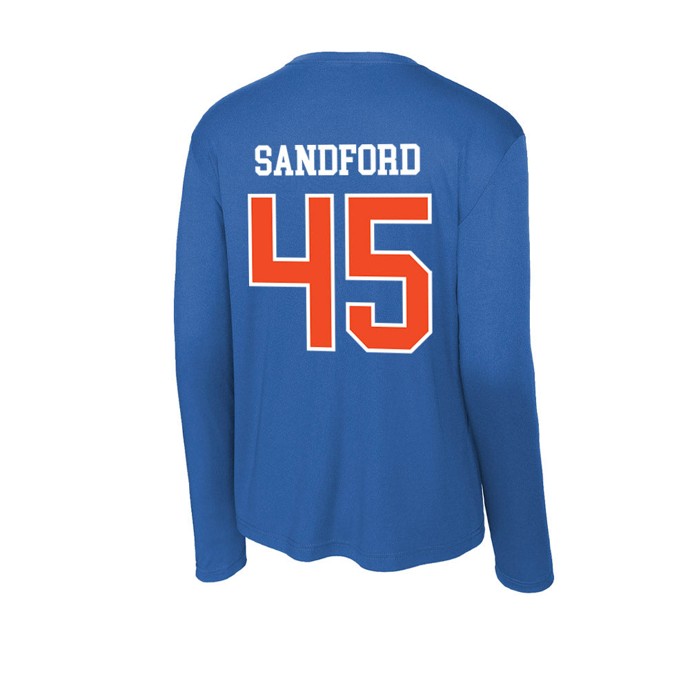Florida - NCAA Baseball : Schuyler Sandford - Activewear Long Sleeve T-Shirt-1