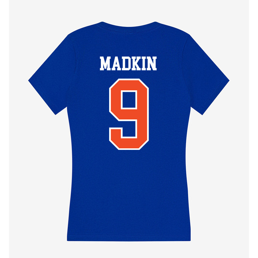 Florida - NCAA Women's Volleyball : Aniya Madkin - Women's V-Neck T-Shirt-1