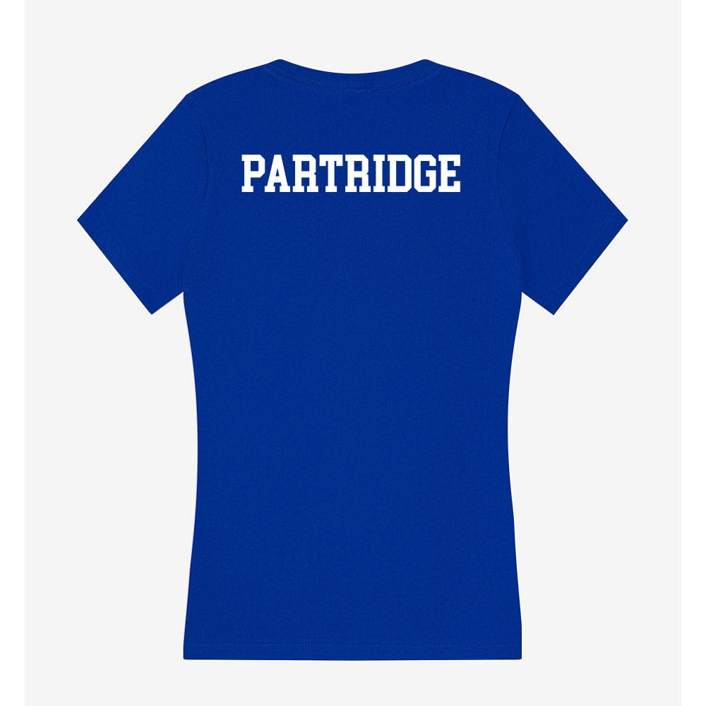 Florida - NCAA Baseball : Nic Partridge - Women's V-Neck T-Shirt-1