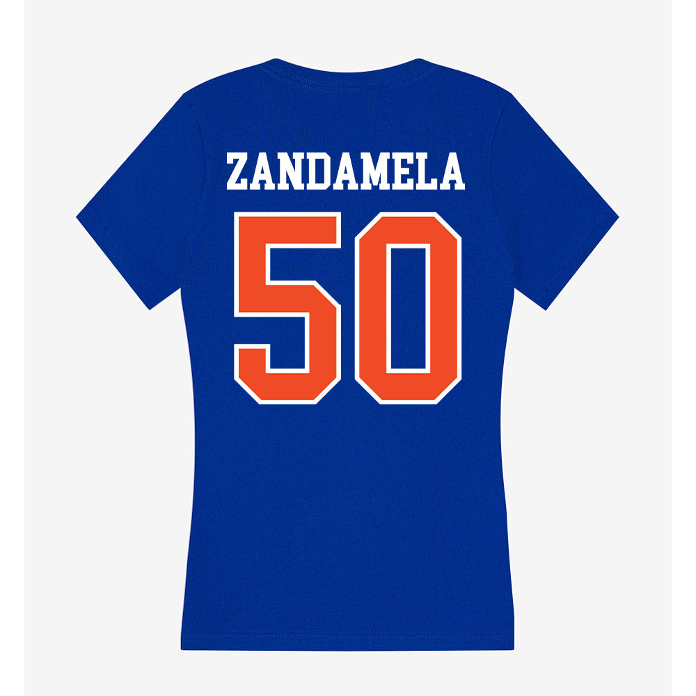 Florida - NCAA Football : Jason Zandamela - Women's V-Neck T-Shirt-1