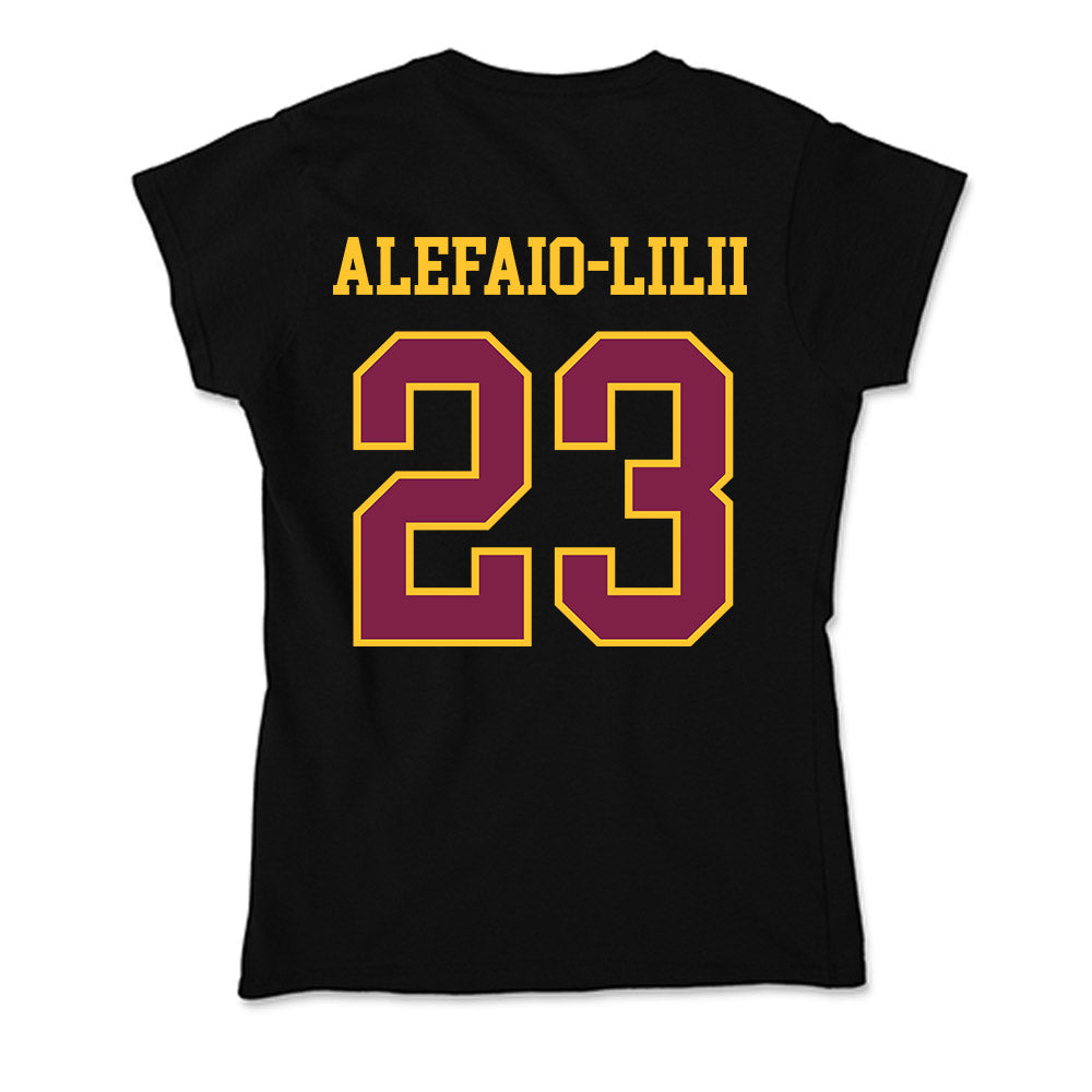 Arizona State - NCAA Football : Benjamin Alefaio-Lilii - Soft Style Women’s T-Shirt-1