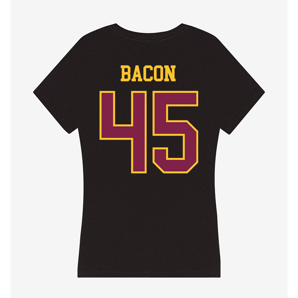 Arizona State - NCAA Football : Tristan Bacon - Women's V-Neck T-Shirt-1