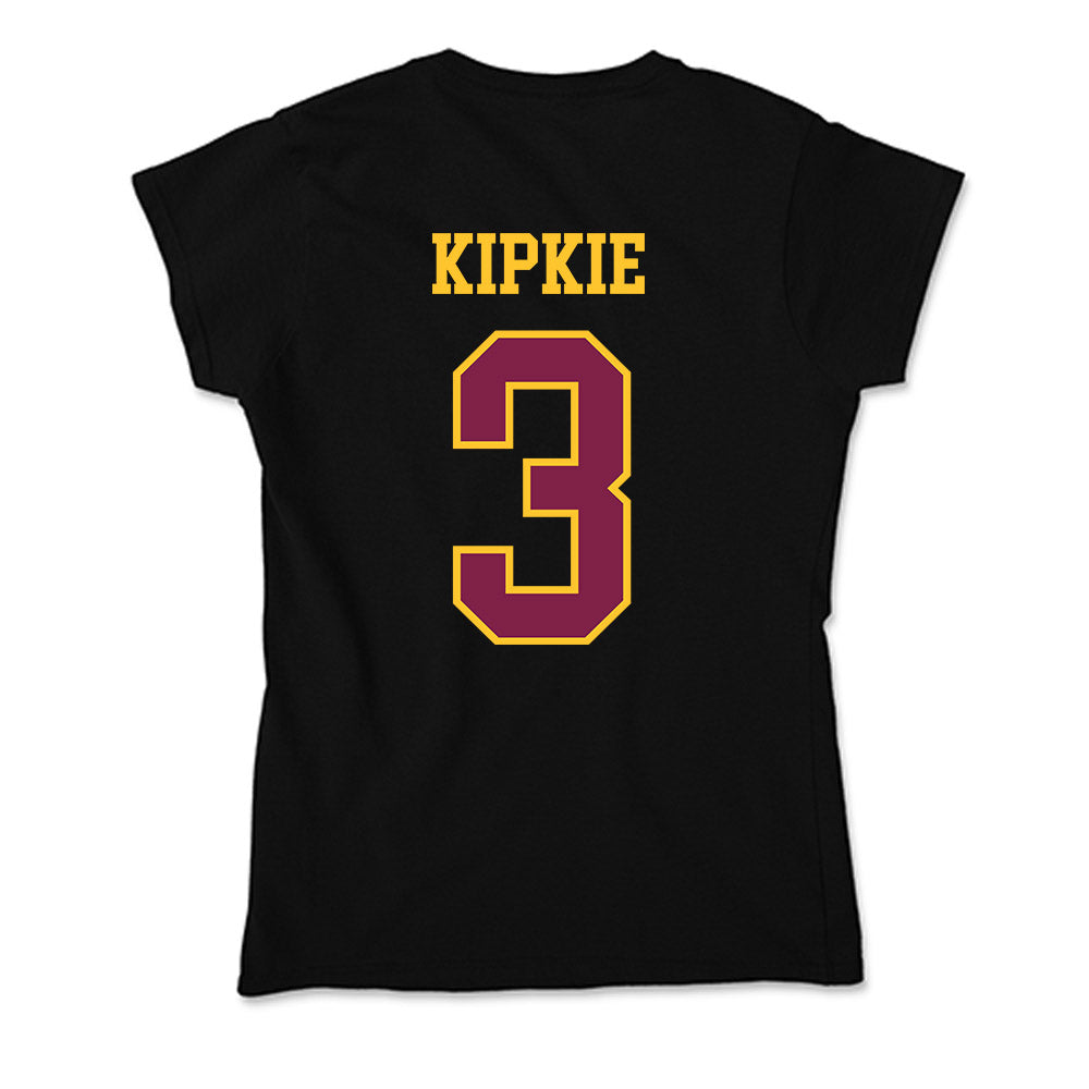 Arizona State - NCAA Men's Ice Hockey : Justin Kipkie - Soft Style Women’s T-Shirt-1
