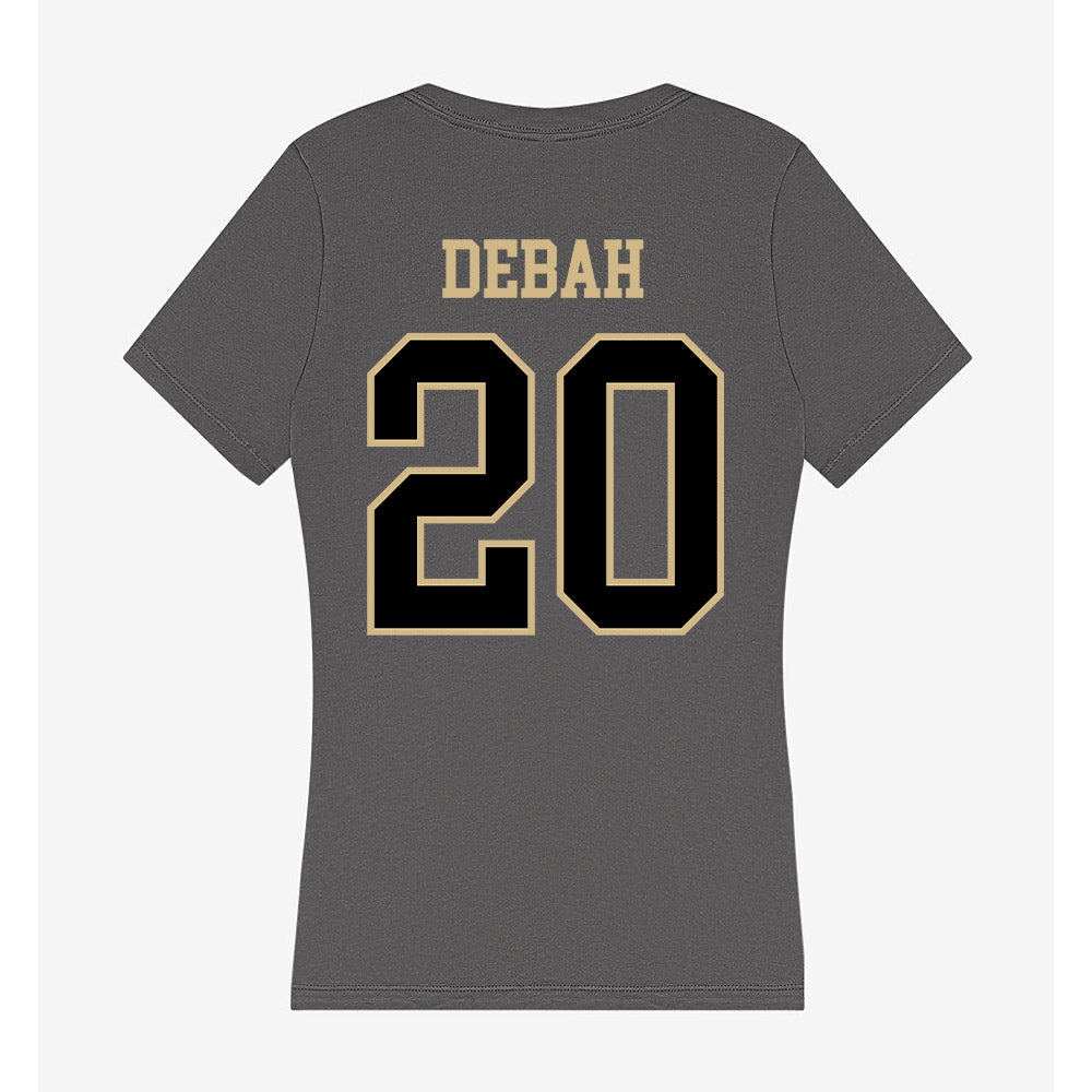 Wake Forest - NCAA Men's Soccer : Alfred Debah - Women's V-Neck T-Shirt-1