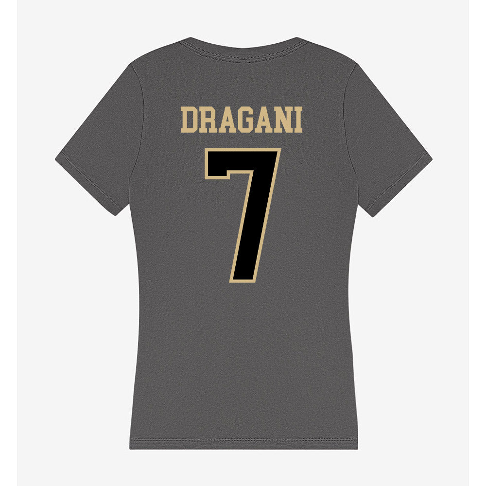 Wake Forest - NCAA Women's Volleyball : Elena Dragani - Women's V-Neck T-Shirt-1