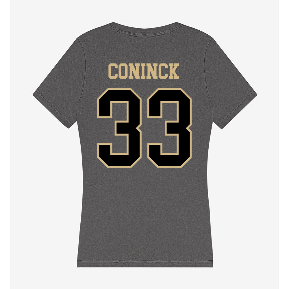 Wake Forest - NCAA Women's Soccer : Victoria Coninck - Women's V-Neck T-Shirt-1