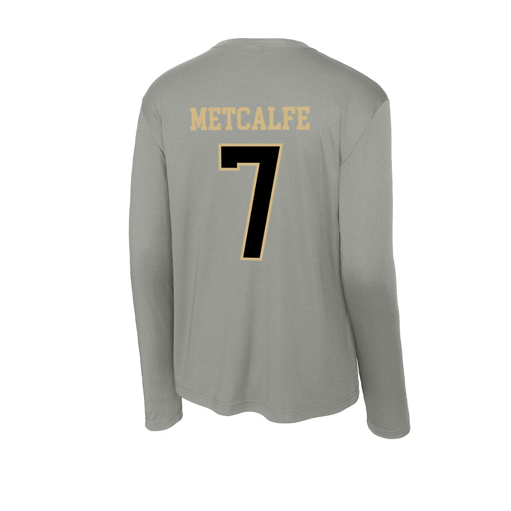 Wake Forest - NCAA Women's Basketball : Savannah Metcalfe - Activewear Long Sleeve T-Shirt-1