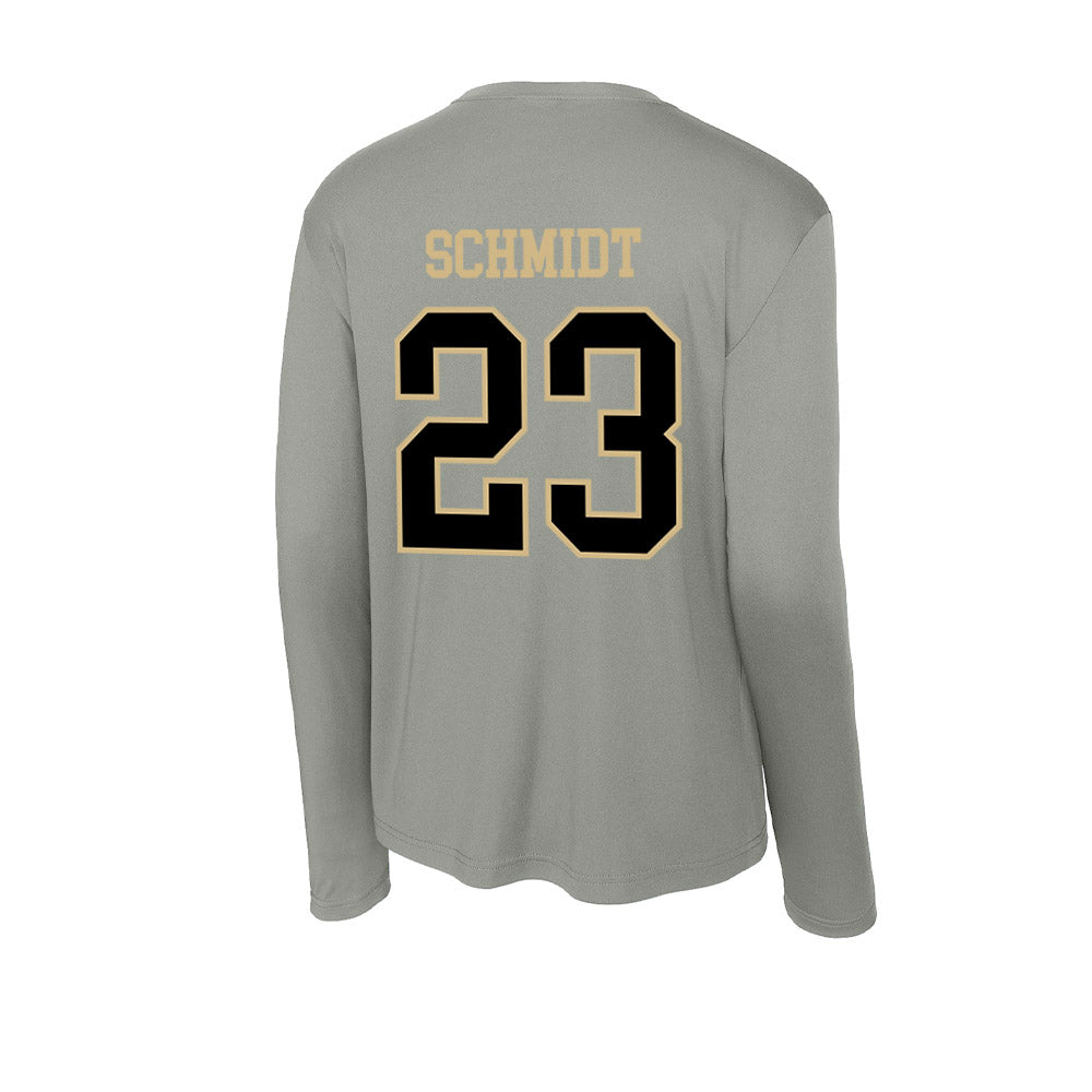Wake Forest - NCAA Women's Soccer : Allie Schmidt - Activewear Long Sleeve T-Shirt-1