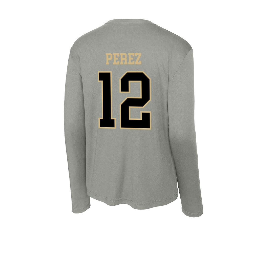 Wake Forest - NCAA Men's Soccer : Jose Perez - Activewear Long Sleeve T-Shirt-1