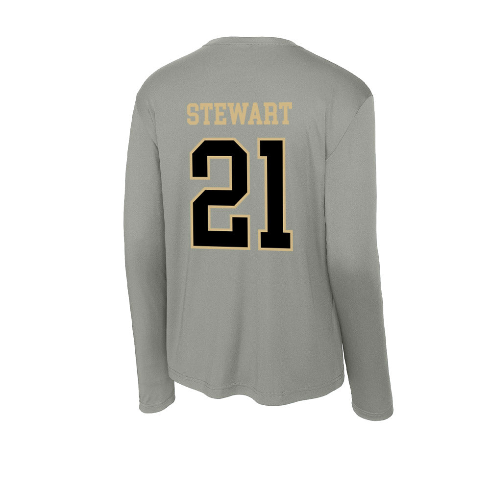 Wake Forest - NCAA Women's Volleyball : Lyla Stewart - Activewear Long Sleeve T-Shirt-1