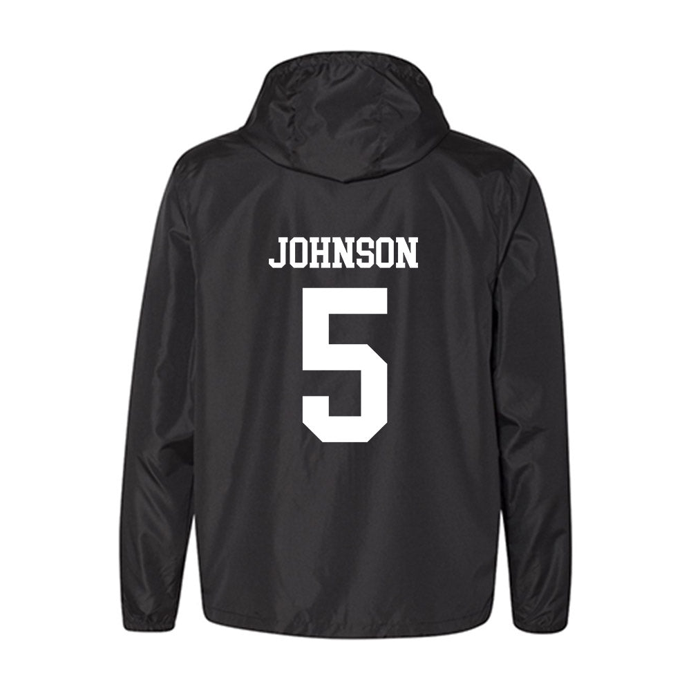 Nebraska - NCAA Women's Basketball : Claire Johnson - Windbreaker-1