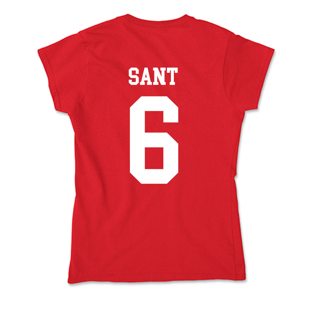 Nebraska - NCAA Women's Soccer : Sadie Sant - Soft Style Women’s T-Shirt-1