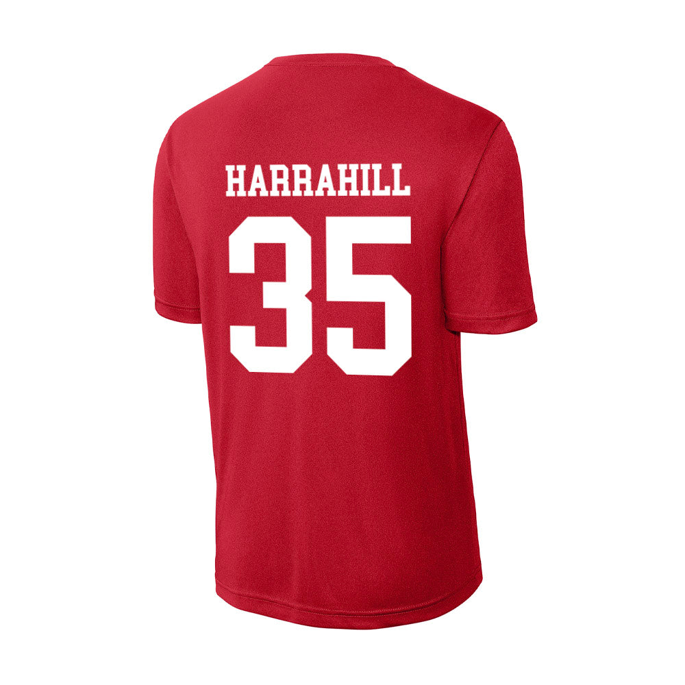 Nebraska - NCAA Baseball : Ryan Harrahill - Activewear T-Shirt-1