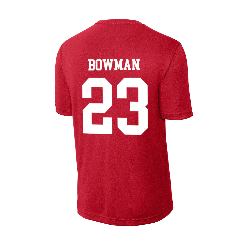 Nebraska - NCAA Women's Bowling : Kathryn Bowman - Activewear T-Shirt-1