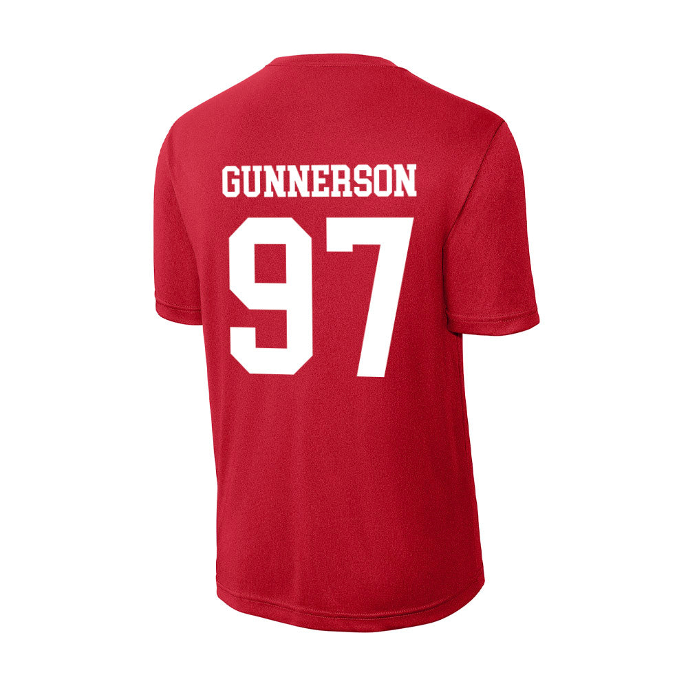 Nebraska - NCAA Football : Blaise Gunnerson - Activewear T-Shirt-1