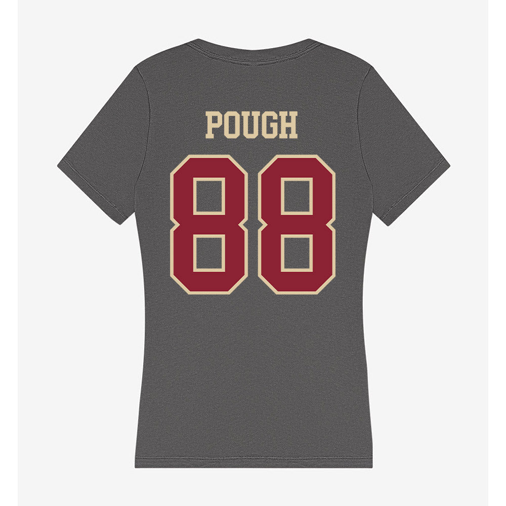 Boston College - NCAA Football : Dawson Pough - Women's V-Neck T-Shirt-1
