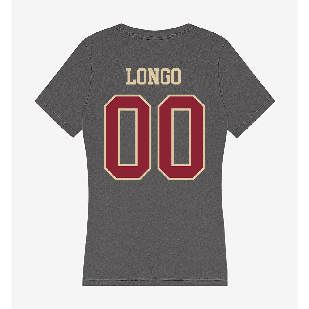 Boston College - NCAA Football : Timothy Longo - Women's V-Neck T-Shirt-1