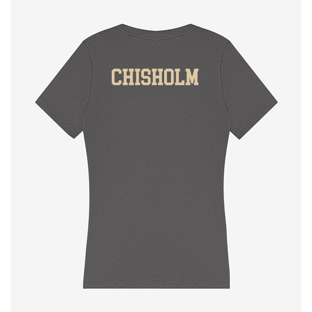 Boston College - NCAA Women's Field Hockey : Caroline Chisholm - Women's V-Neck T-Shirt-1