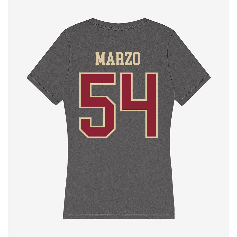 Boston College - NCAA Baseball : Ethan Marzo - Women's V-Neck T-Shirt-1