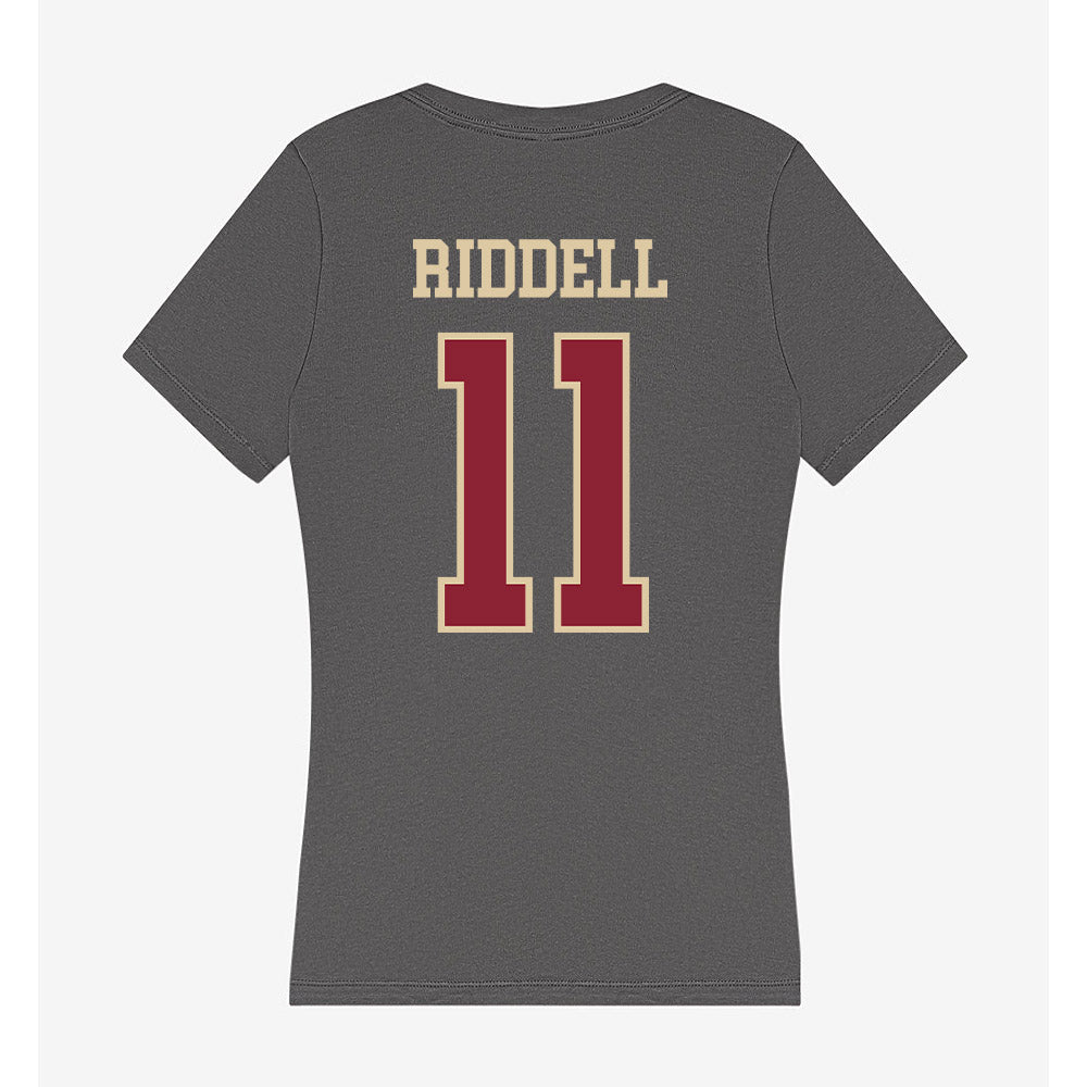 Boston College - NCAA Softball : Nicole Riddell - Women's V-Neck T-Shirt-1
