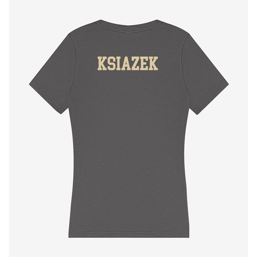 Boston College - NCAA Women's Rowing : Vanessa Ksiazek - Women's V-Neck T-Shirt-1